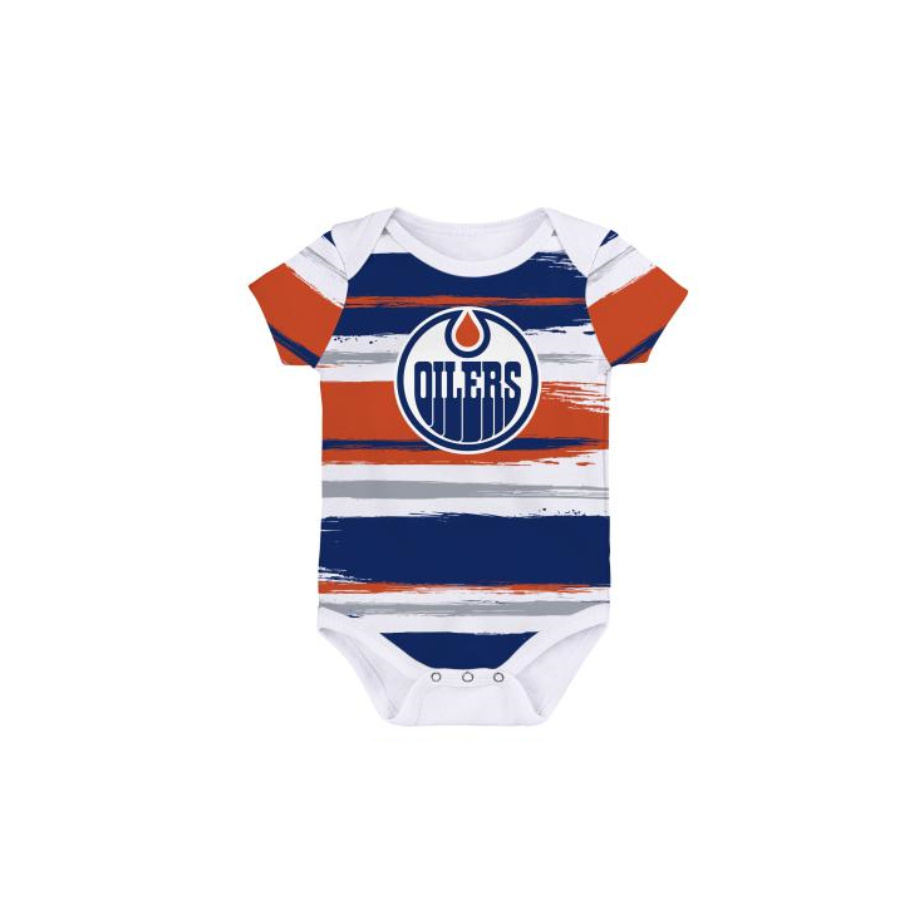 NHL TEAM FAVORITE SS CREEPER EDMONTON OILERS BABY DETSKÉ BODY